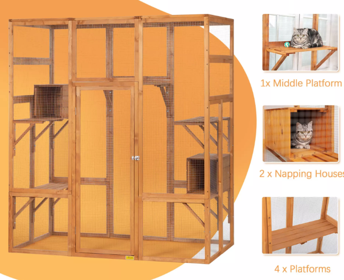 Enhancing Your Outdoor Cat Enclosure with Decorative Elements