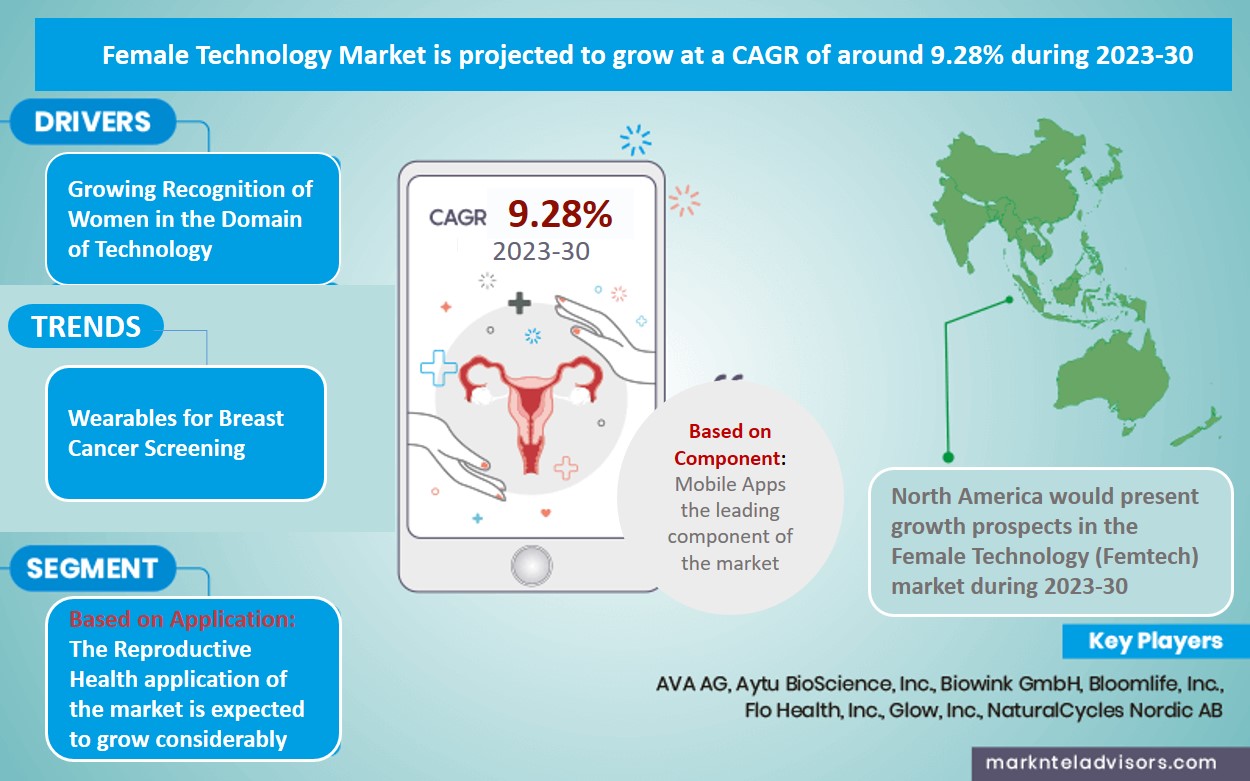 Analysis of Global Female Technology (Femtech) Market Sales, Industry Revenue, And The Competitive Landscape